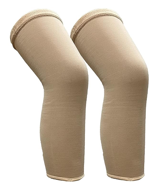 Navkar Crafts Men And Women Winter Warm Fur Leg Warmers/Knee cap/Knee Warmer Over Knee High Footless Socks - Premium  from Navkar Crafts - Just $249! Shop now at Navkar Crafts