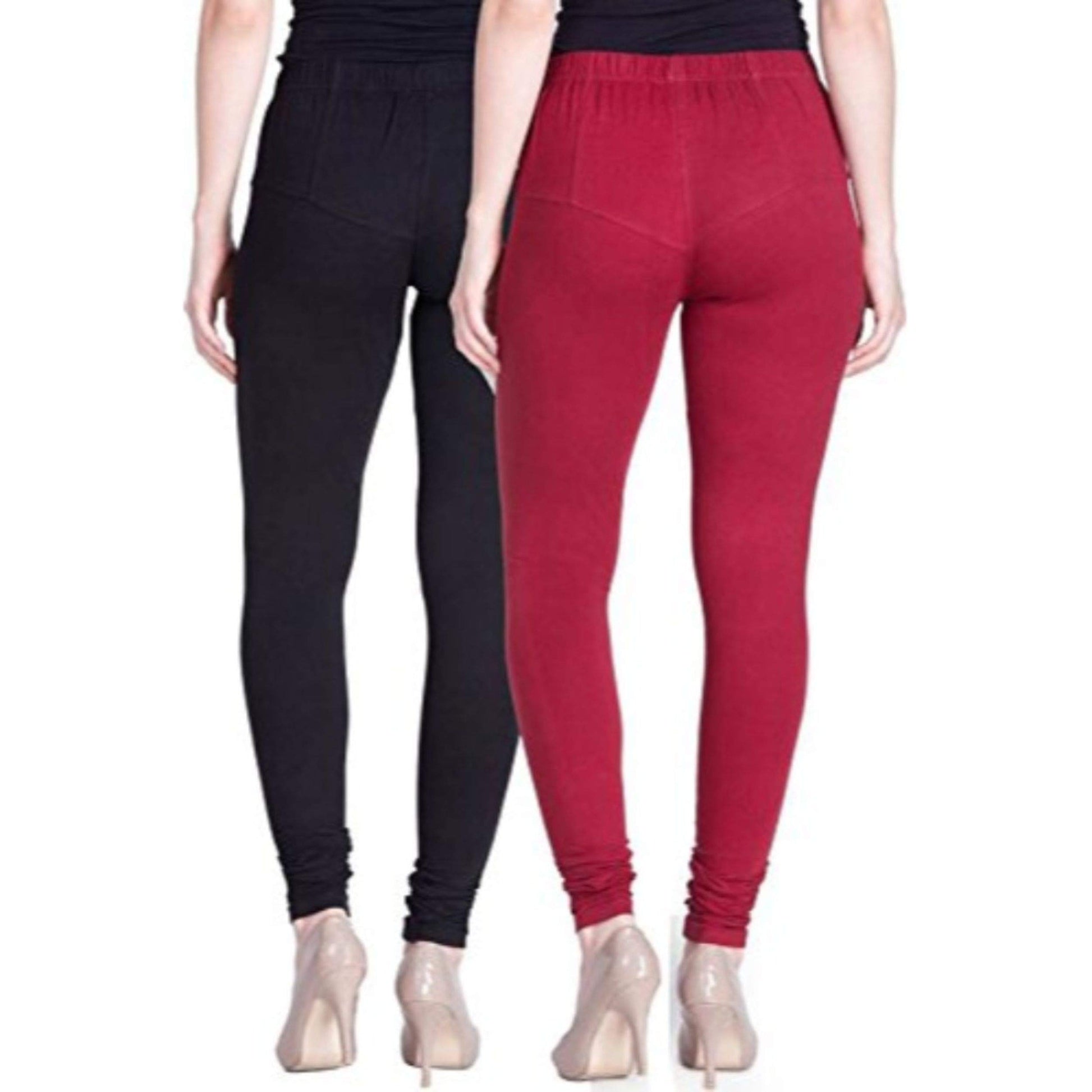 Navkar Crafts Cotton Strechable Women's Casual/Gym/Sports Multi color Leggings Combo Pack of 2 - S,M,L,XL,2XL - Premium Legging from Navkar Crafts - Just $499! Shop now at Navkar Crafts