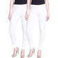 Navkar Crafts Cotton Strechable Women's Casual/Gym/Sports Multi color Leggings Combo Pack of 2 - S,M,L,XL,2XL - Premium Legging from Navkar Crafts - Just $499! Shop now at Navkar Crafts