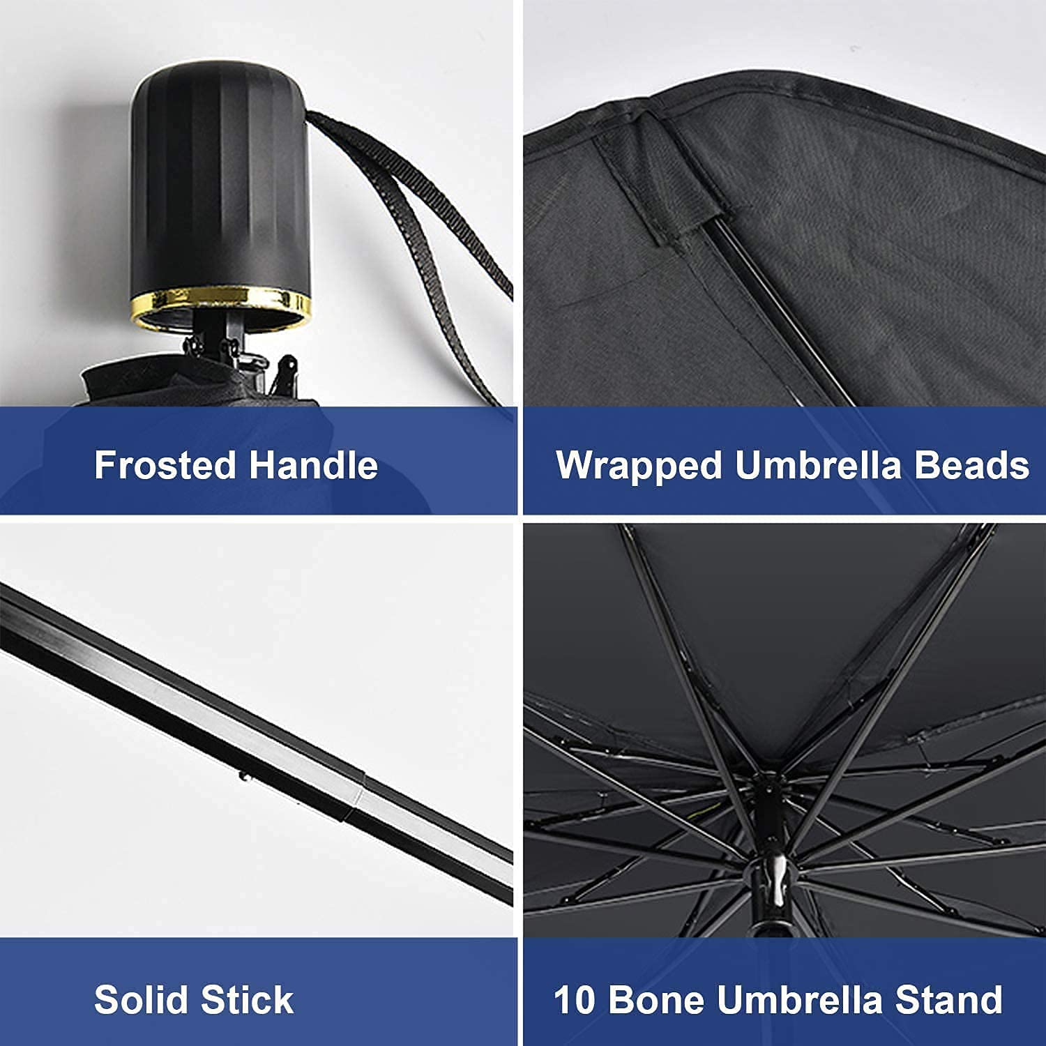 Navkar Crafts Car Sun Shade Windshield Cover, Umbrella Windshield Sun Shade for Car Front Window，Sun Protection & Heat Insulation Foldable Sun Shade，Full Cover Sun Shade for Most Vehicles - Premium Car Sun Shade from Navkar Crafts - Just $499! Shop now at Navkar Crafts