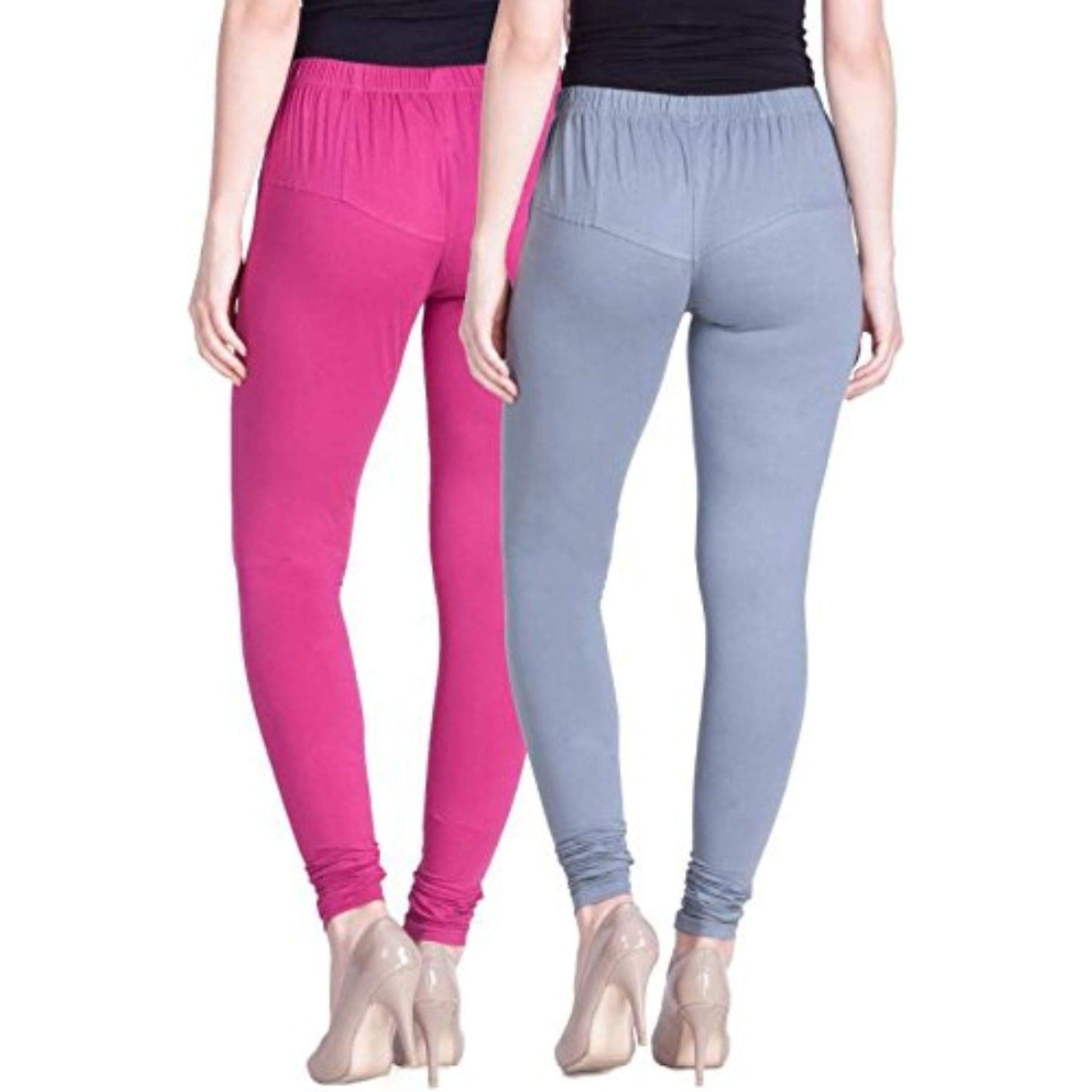 Navkar Crafts Cotton Strechable Women's Casual/Gym/Sports Multi color Leggings Combo Pack of 2 - S,M,L,XL,2XL - Premium Legging from Navkar Crafts - Just $499! Shop now at Navkar Crafts