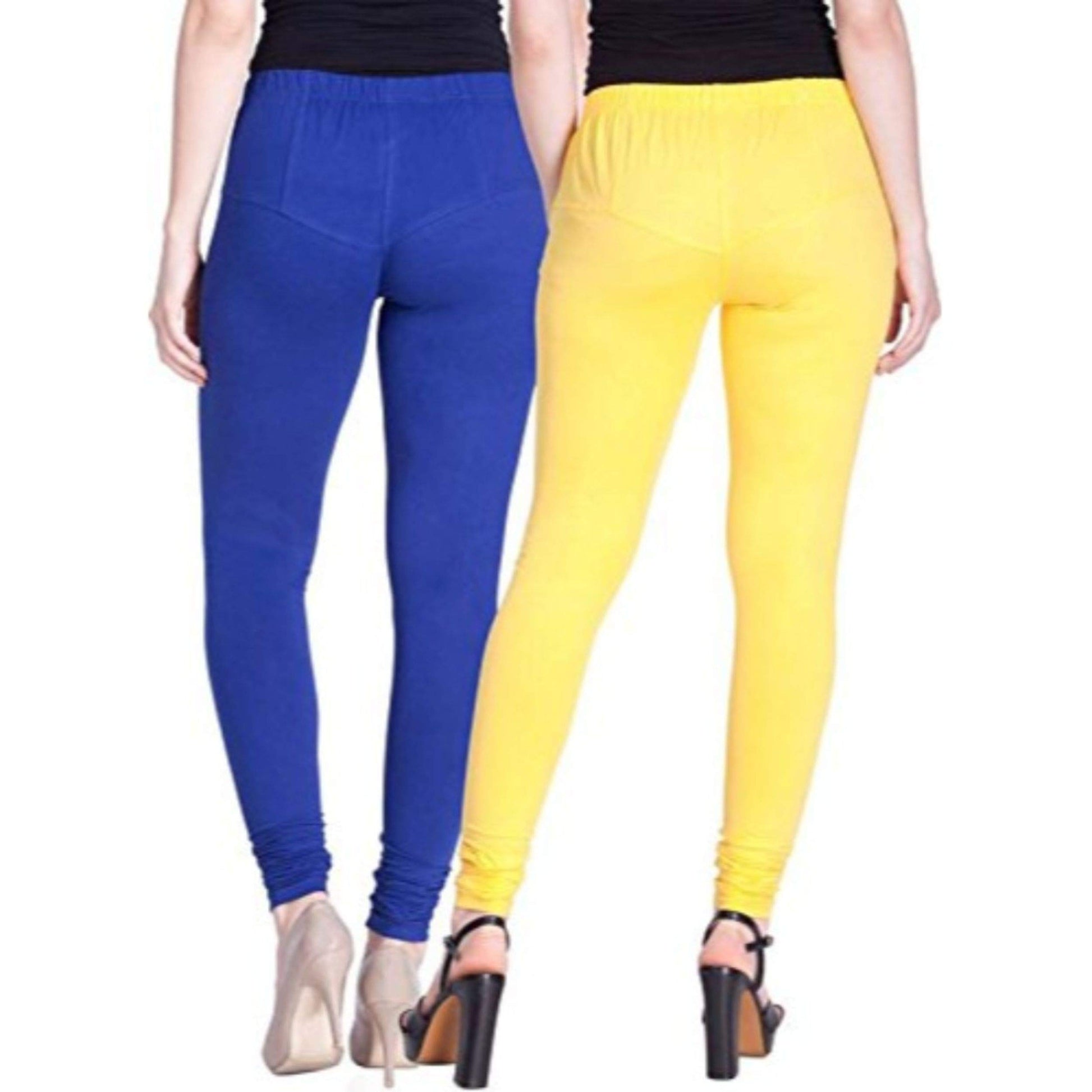 Navkar Crafts Cotton Strechable Women's Casual/Gym/Sports Multi color Leggings Combo Pack of 2 - S,M,L,XL,2XL - Premium Legging from Navkar Crafts - Just $499! Shop now at Navkar Crafts