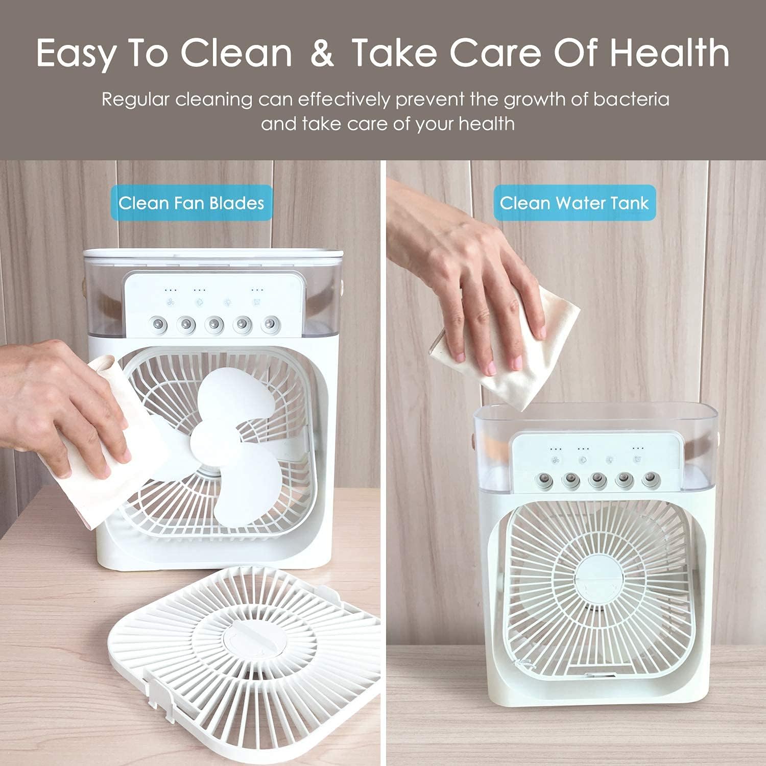 Navkar Crafts Mini cooler for room cooling mini cooler ac portable air conditioners for Home Office Artic Cooler 3 In 1 Conditioner Humidifier Purifier Mini Cooler air - Premium  from Navkar Crafts - Just $0! Shop now at Navkar Crafts