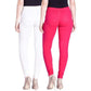 Navkar Crafts Cotton Strechable Women's Casual/Gym/Sports Multi color Leggings Combo Pack of 2 - S,M,L,XL,2XL - Premium Legging from Navkar Crafts - Just $499! Shop now at Navkar Crafts