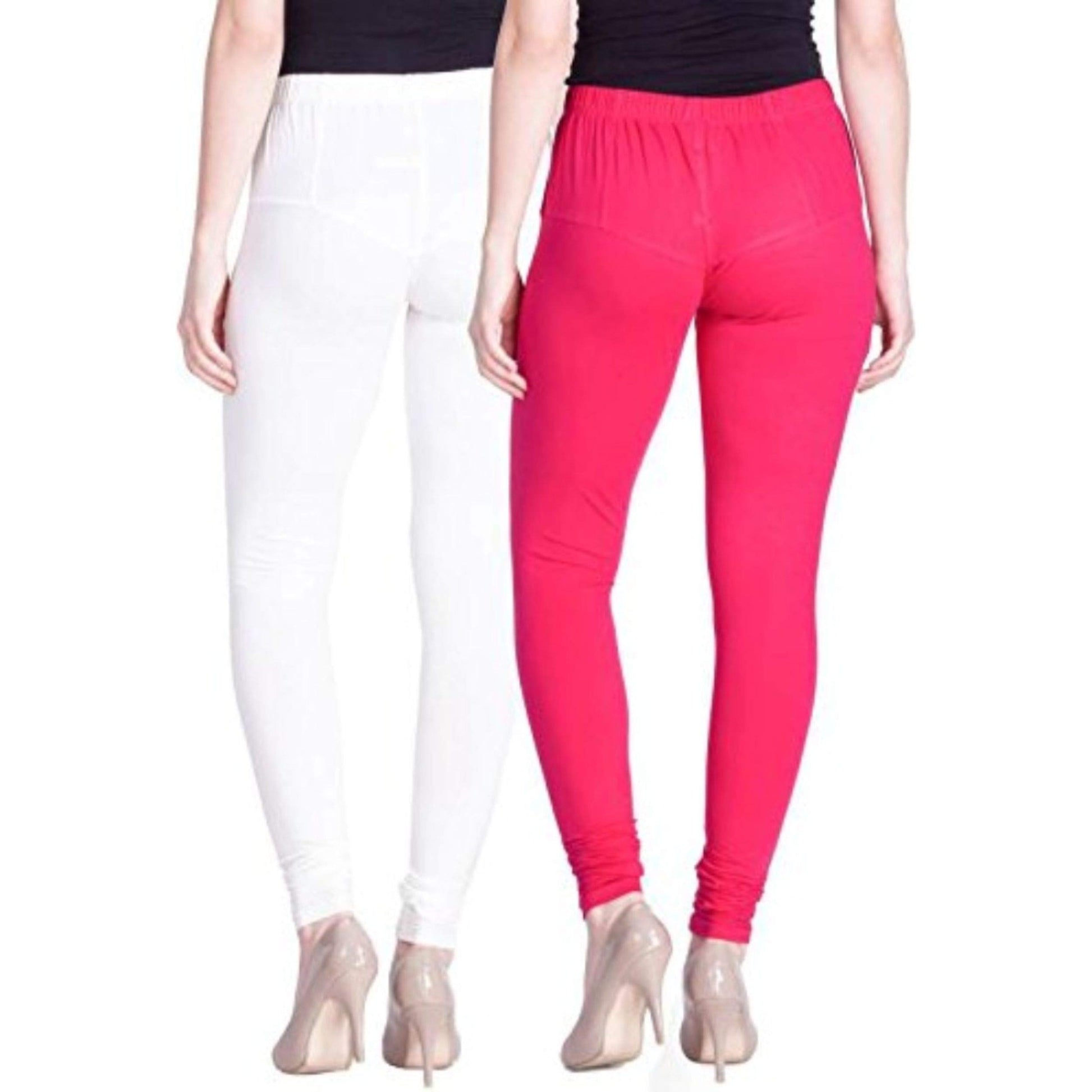 Navkar Crafts Cotton Strechable Women's Casual/Gym/Sports Multi color Leggings Combo Pack of 2 - S,M,L,XL,2XL - Premium Legging from Navkar Crafts - Just $499! Shop now at Navkar Crafts