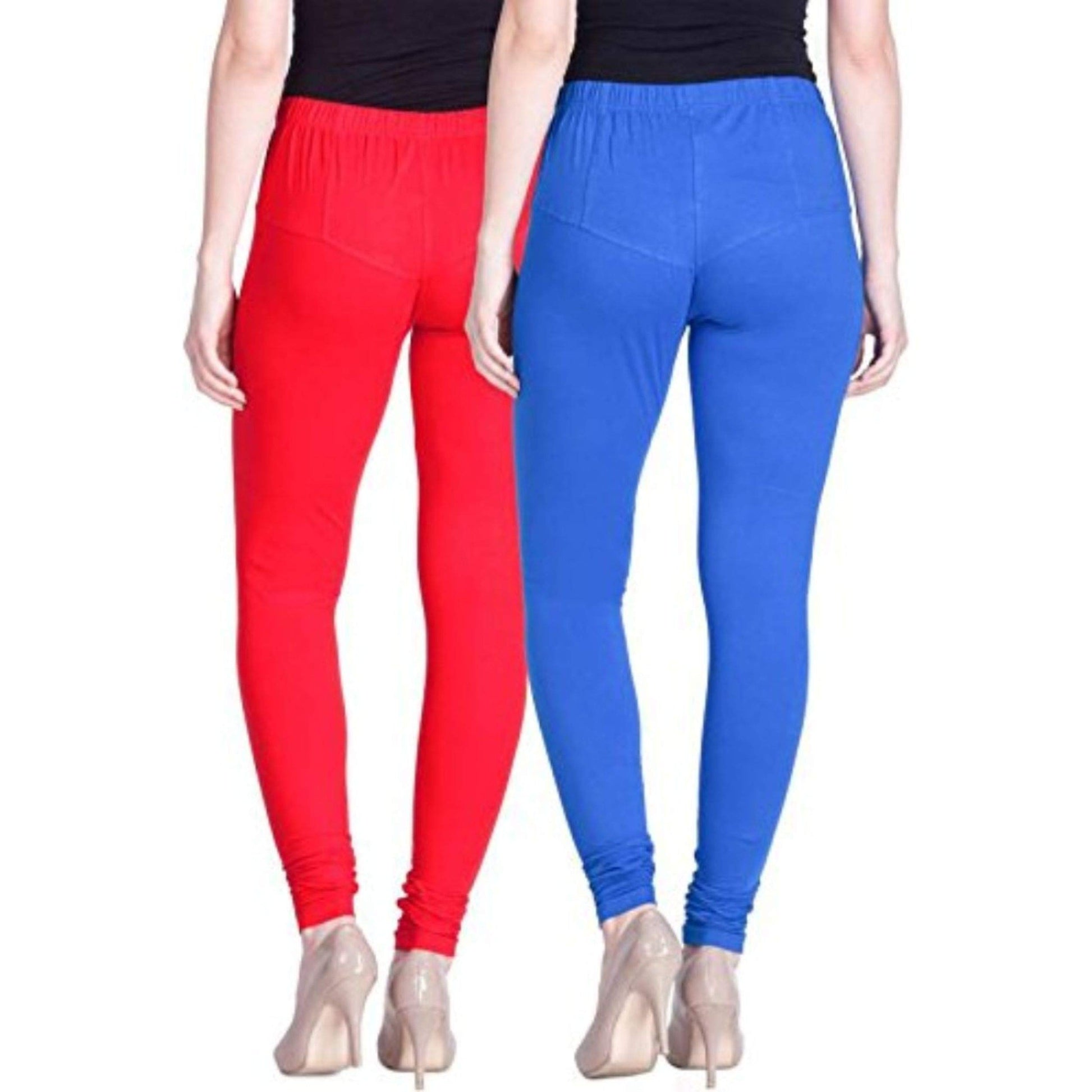 Navkar Crafts Cotton Strechable Women's Casual/Gym/Sports Multi color Leggings Combo Pack of 2 - S,M,L,XL,2XL - Premium Legging from Navkar Crafts - Just $499! Shop now at Navkar Crafts