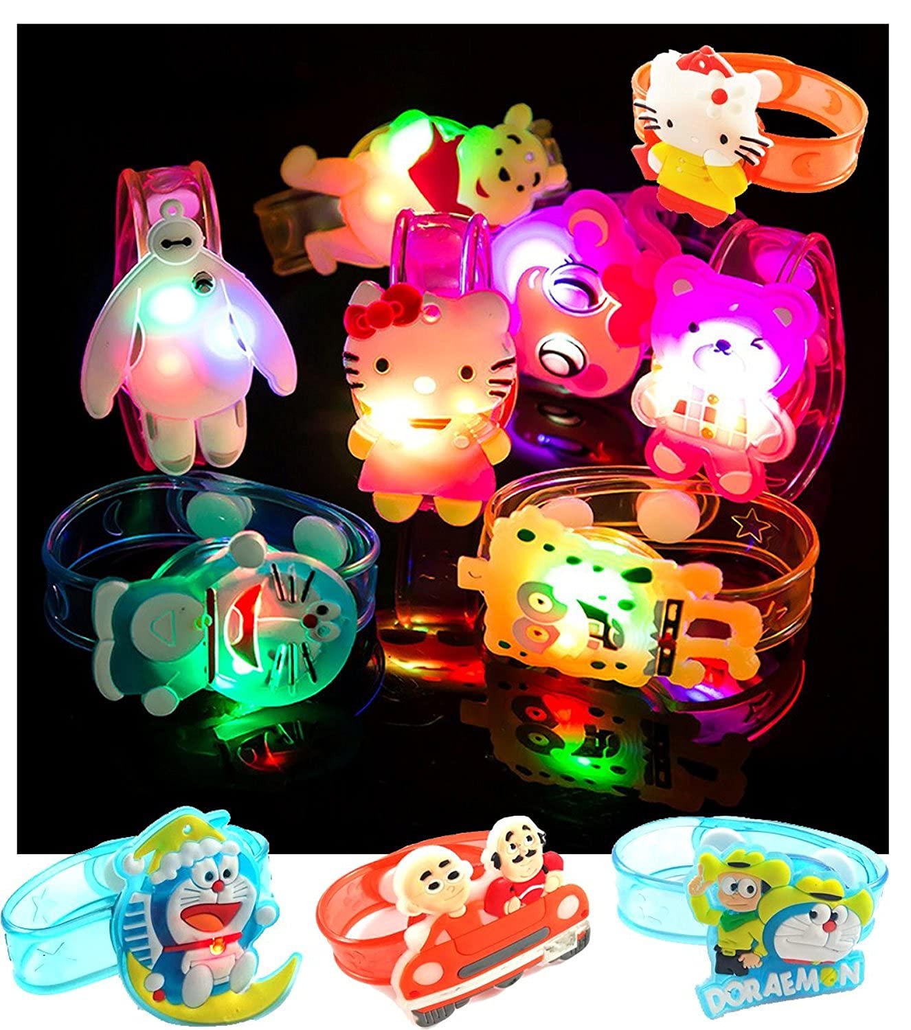 Navkar Crafts Cartoon Characters LED Rakhi Friendship Band for Kids/Boys/Girls - Premium  from Navkar Crafts - Just $182.40! Shop now at Navkar Crafts