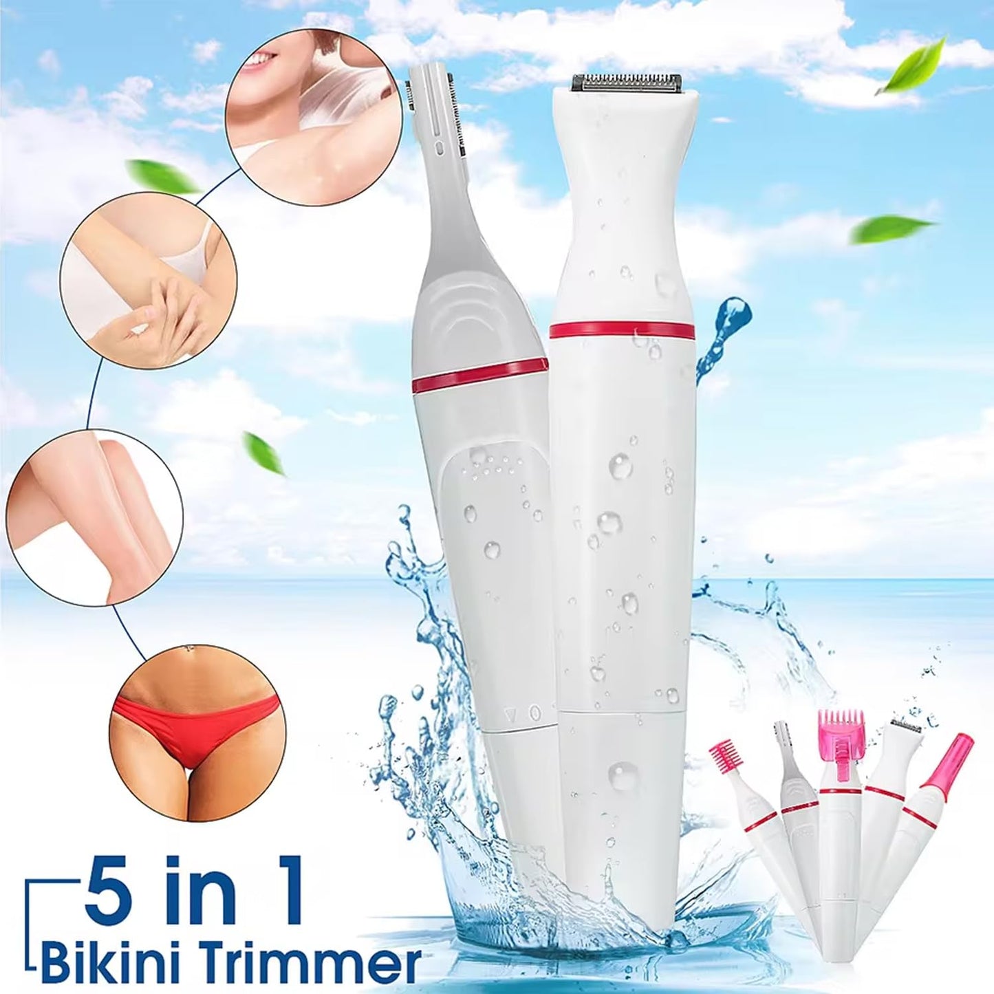 Navkar Crafts Multi Trimmer For Women, Multipurpose Hair Remover for Women