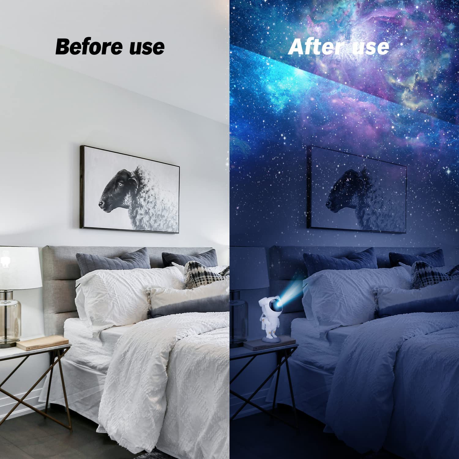 The Astronaut Galaxy Light Projector - Navkar Crafts