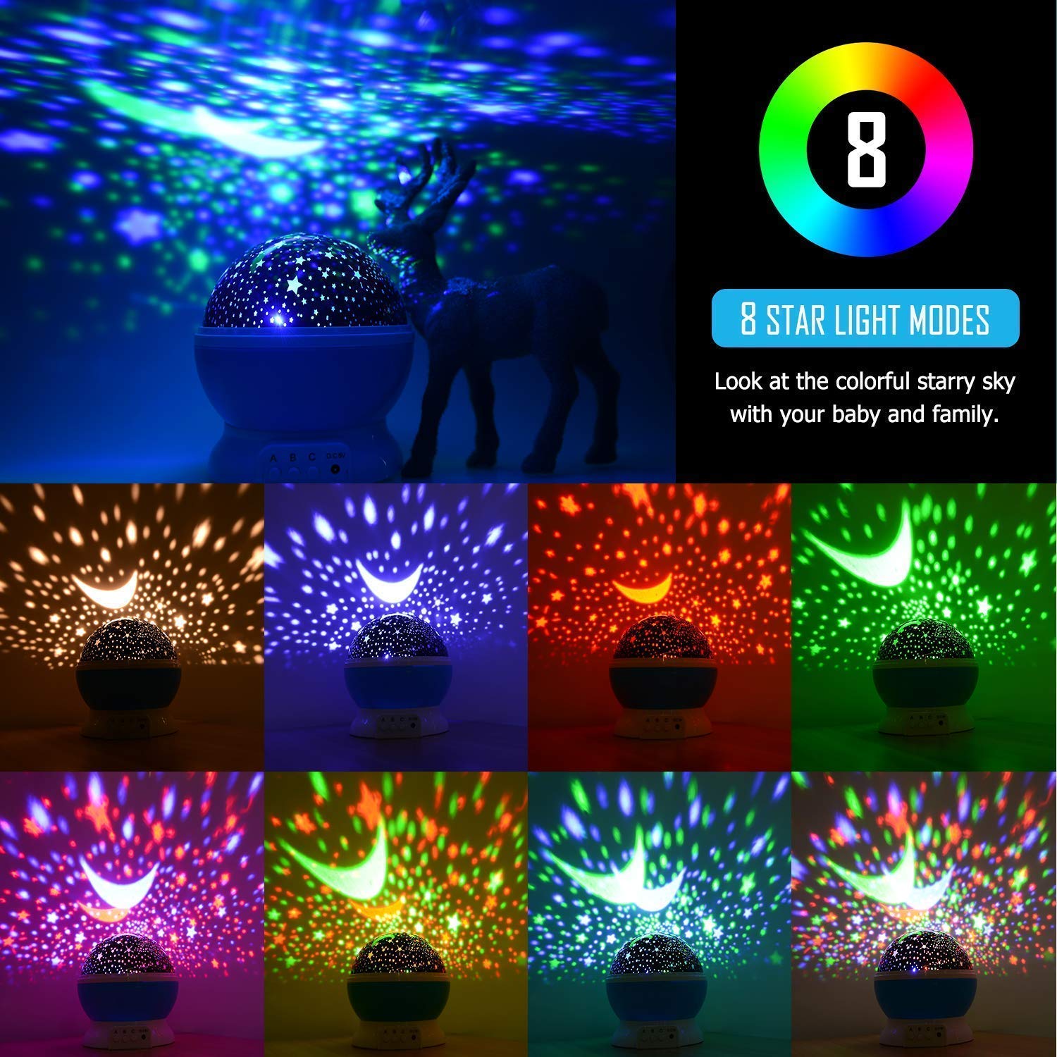 Star Master Projector Lamp with USB - Premium Lamps & Lighting from Navkar Crafts - Just $429! Shop now at Navkar Crafts