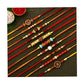 Navkar Crafts Multicolor Pack of 10 Dora Rakhi Set for Men with Roli Chawal Rakhi for Brother - Premium Rakhi from Navkar Crafts - Just $189.05! Shop now at Navkar Crafts