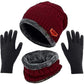 Navkar Crafts Beanie Cap Hat Neck Warmer Scarf and Touch Woolen Gloves - Premium Cap from Navkar Crafts - Just $299! Shop now at Navkar Crafts