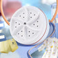 Navkar Crafts Mini Washing Machine Turbine Washer with USB Cable - for Home Camping Dorms Business College Rooms