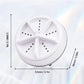 Navkar Crafts Mini Washing Machine Turbine Washer with USB Cable - for Home Camping Dorms Business College Rooms