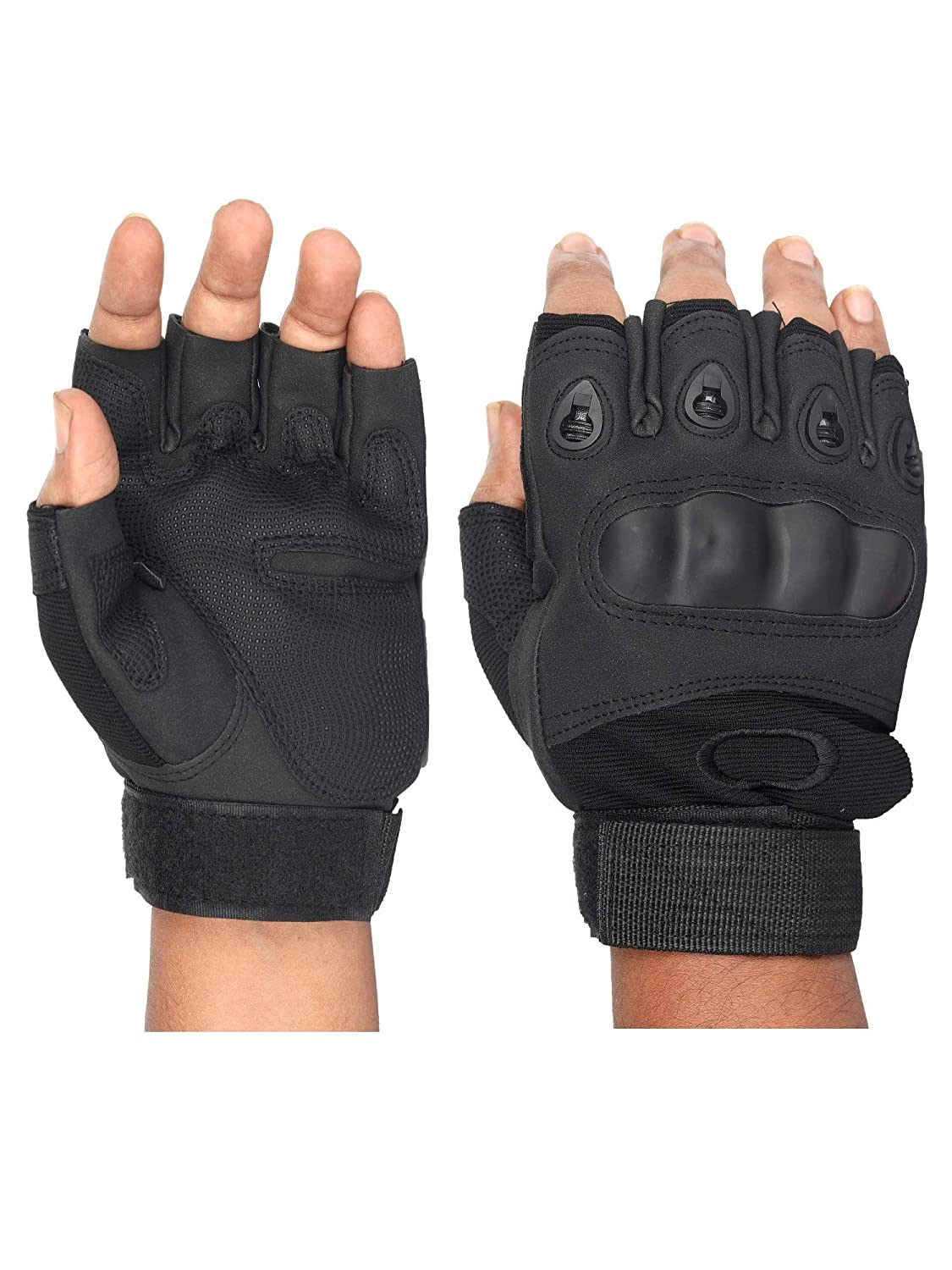 Cycling, Riding, Mountain Bike, Half Finger Anti-Slip Gloves for Men & Women - Navkar Crafts