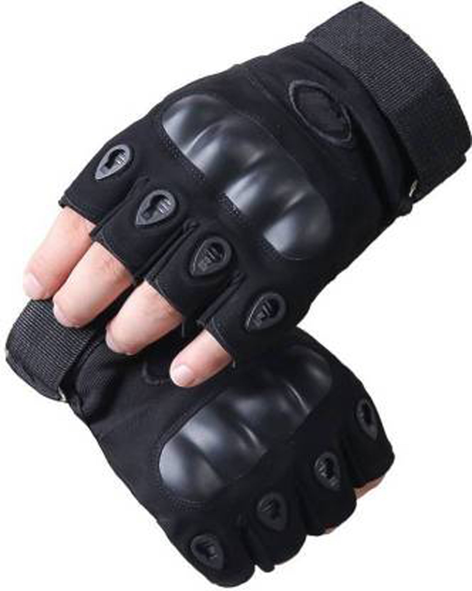 Cycling, Riding, Mountain Bike, Half Finger Anti-Slip Gloves for Men & Women - Navkar Crafts