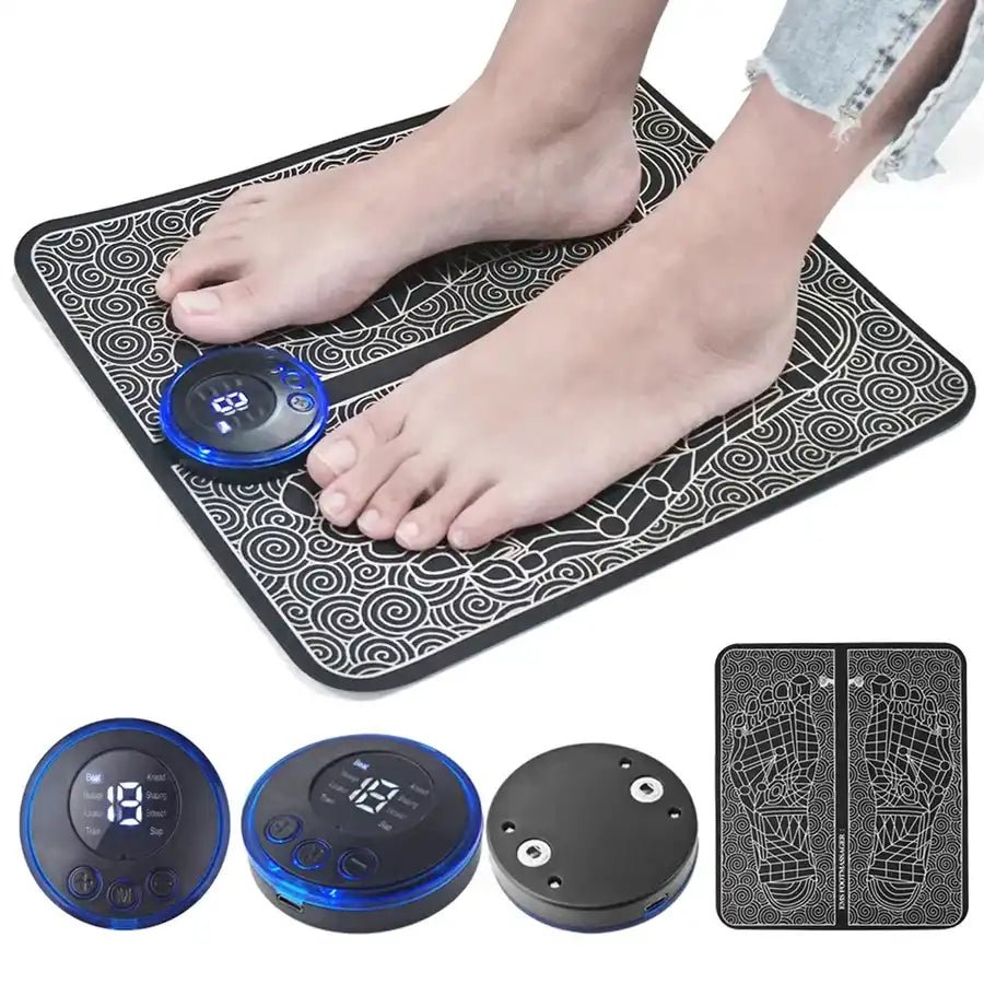 Navkar Crafts Foot/Body Massager Pain Relief Rechargeable Electric EMS Machine - Navkar Crafts