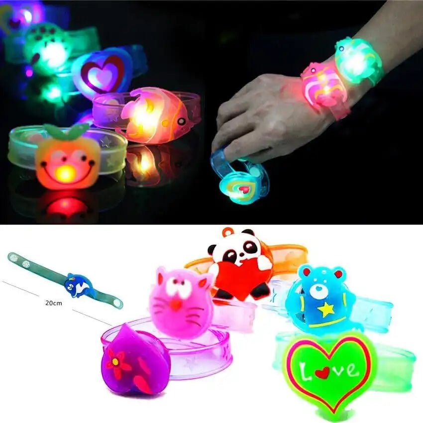 Navkar Crafts Kids Favourite Led Band Kids Rakhi with Beautiful Gift Cartoon Digital Touchscreen Led Watches - Navkar Crafts