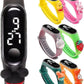 Navkar Crafts Kids Favourite Led Band Kids Rakhi with Beautiful Gift Cartoon Digital Touchscreen Led Watches - Navkar Crafts